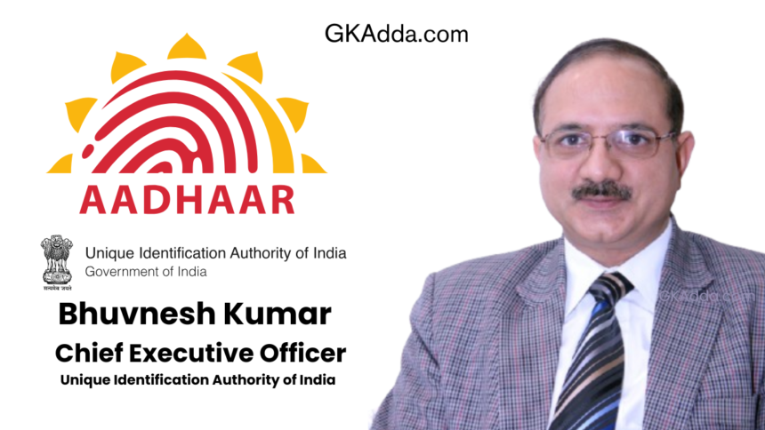 Bhuvnesh Kumar assumes charge as Chief Executive Officer of Unique Identification Authority of India